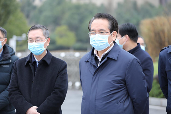 中华全国总工会党组成员谭天星一行到开元平台调研