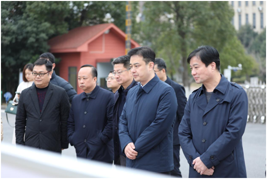 市人民政府副市长白云峰到开元平台调研