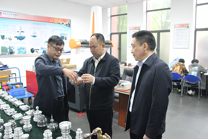 株洲市委组织部副部长于大平一行来开元平台调研