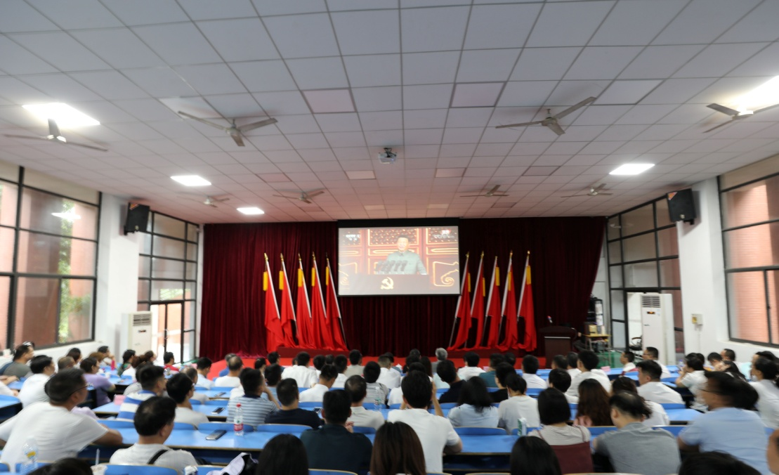 开元平台全体党员集中收看庆祝中国共产党成立100周年大会直播
